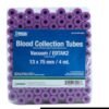 Tubos de extracción de sangre, EDTA (tapón morado)
