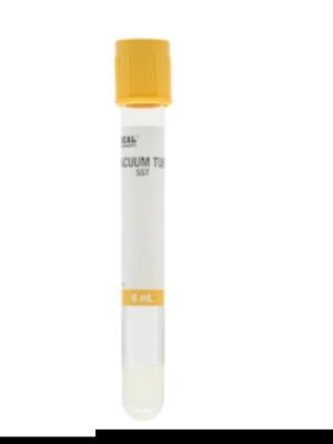 Tubos de extracción de sangre, SST (tapón amarillo)